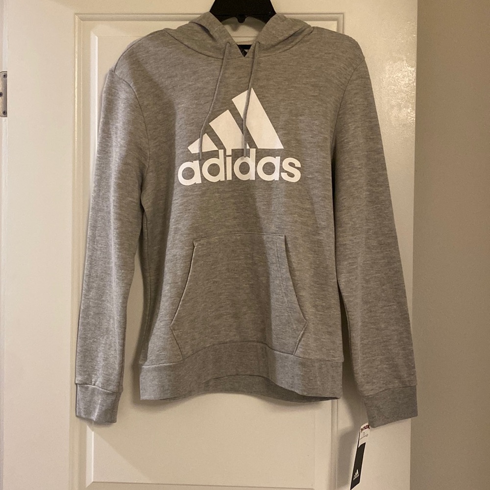 Gray Adidas Hoodie